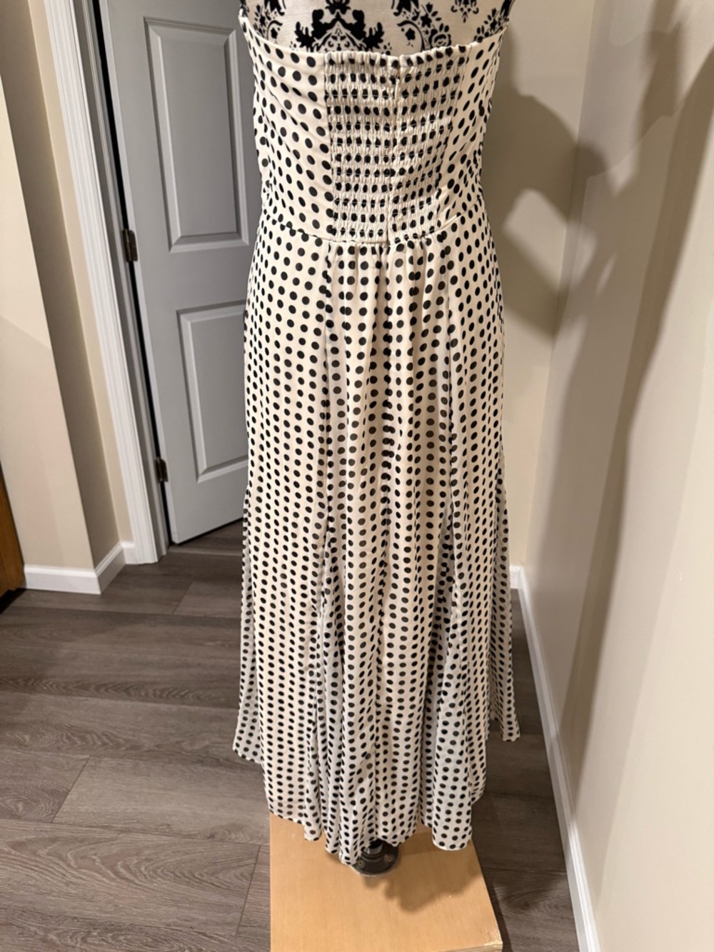 Abercrombie and Fitch Polka Dot Strapless Dress - Picture 2 of 6